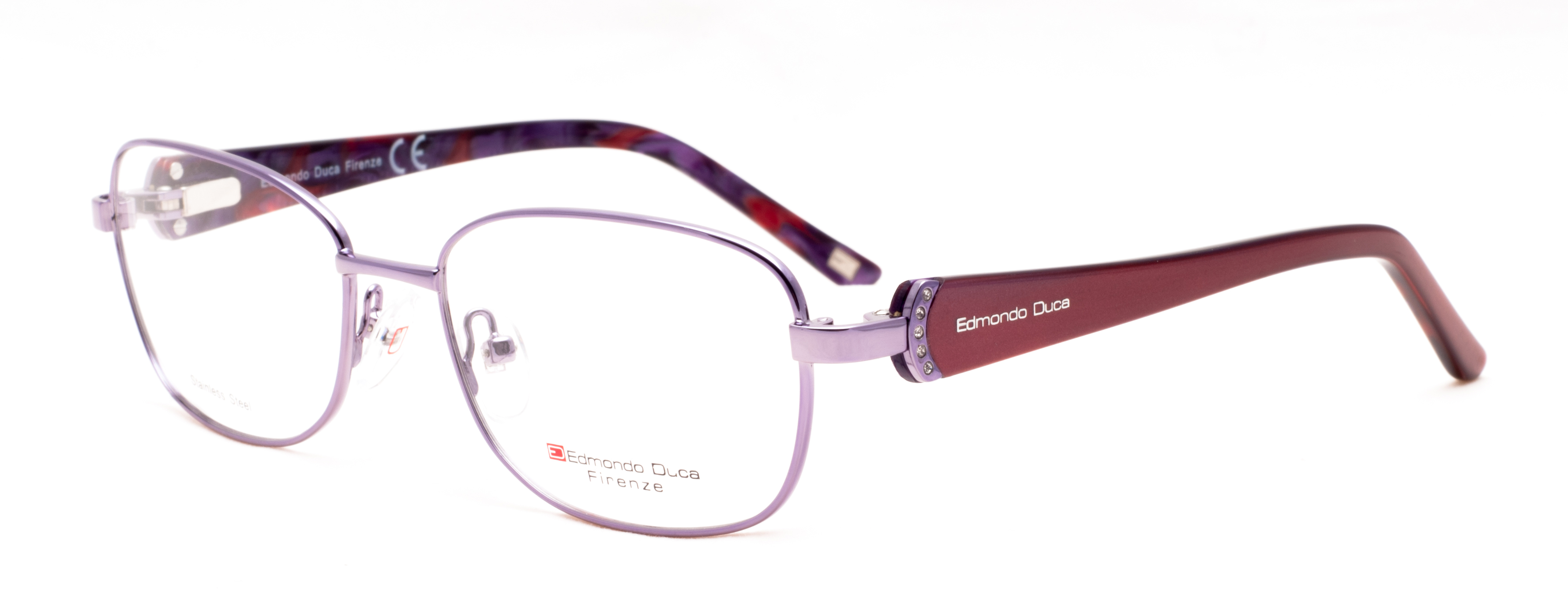 Диоптрична рамка Edmondo Duca ED 140 C3 Burgundy