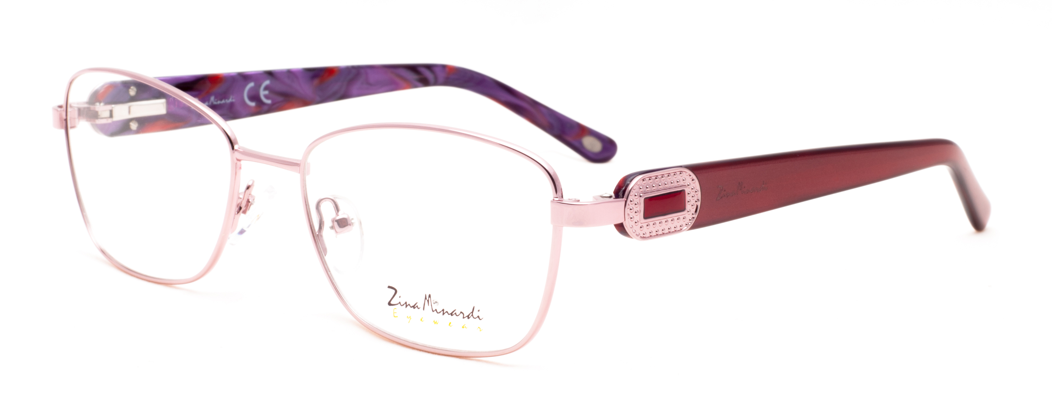 Диоптрична рамка Zina Minardi ZM 043 C1 Burgundy